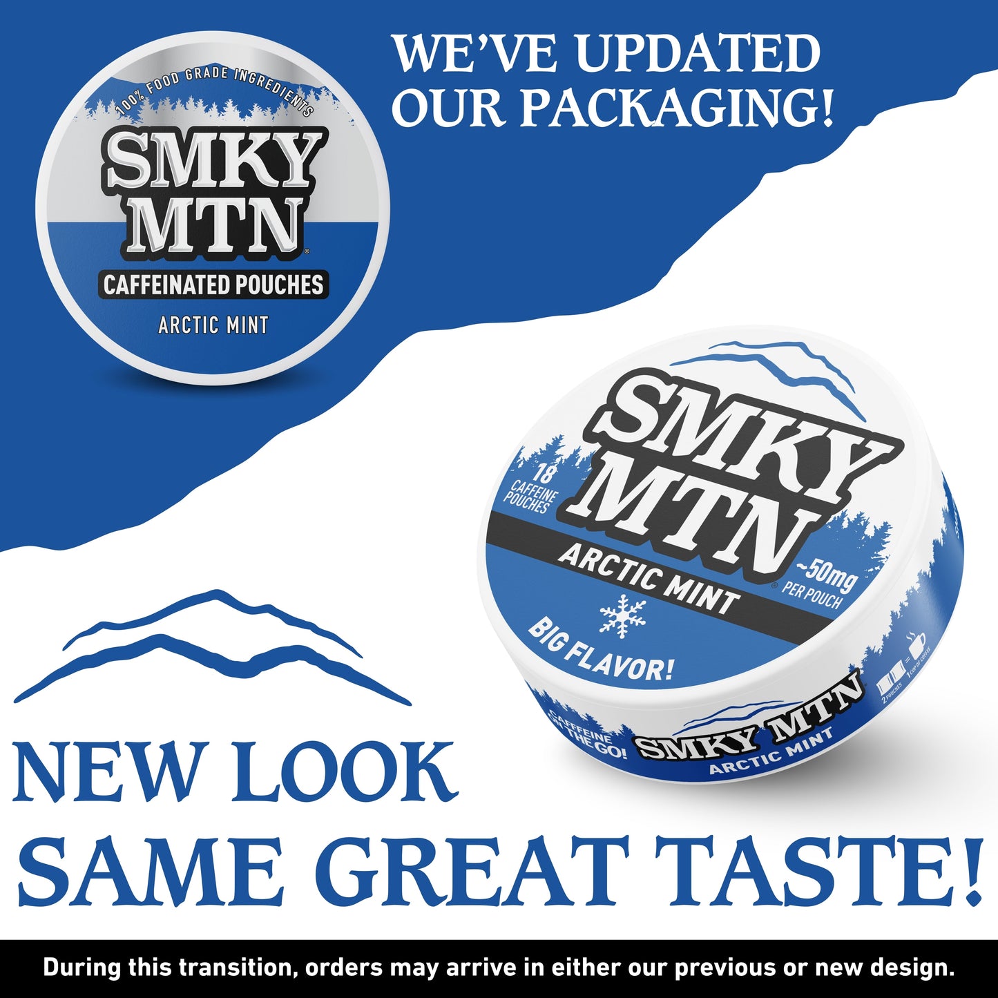 Smokey Mountain Arctic Mint Pouches **NEW**