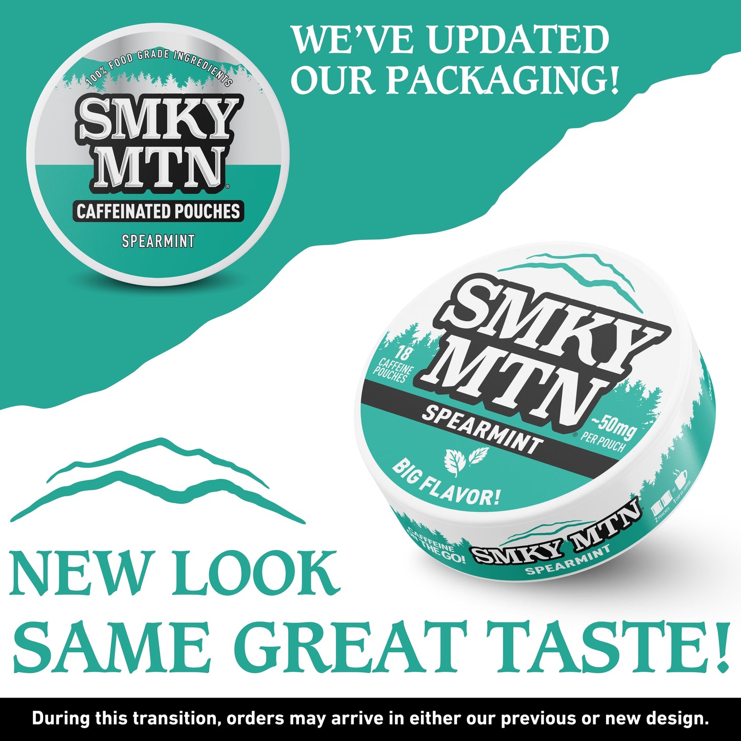 Smokey Mountain Spearmint Pouches **NEW**