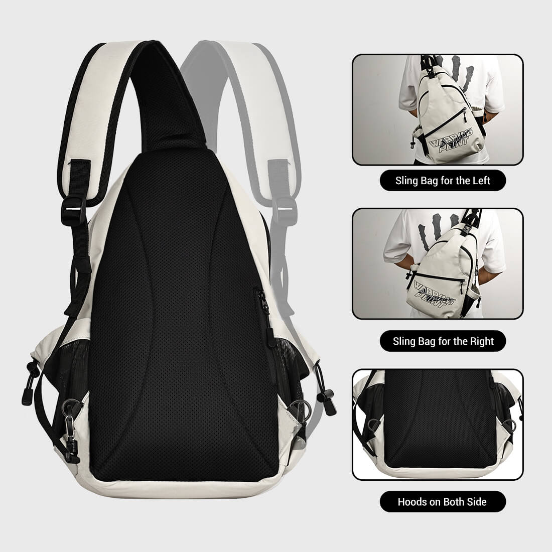 Warping Point Pickleball Sling Bag - Grey