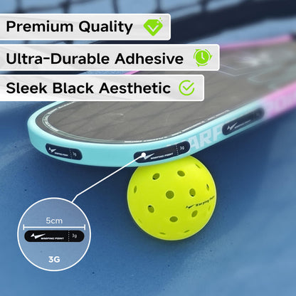 Warping Point Pickleball Lead Tape - Black