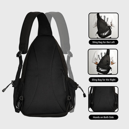 Warping Point Pickleball Sling Bag - Black