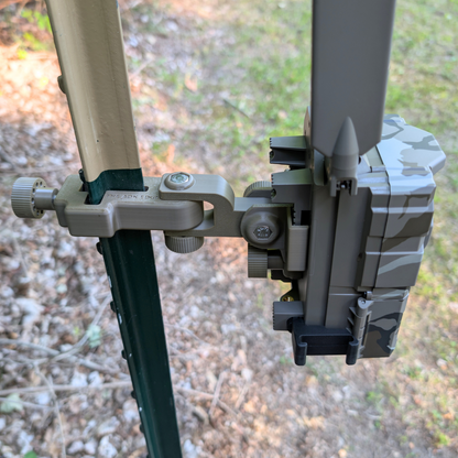The ADK Edge 360 Rotating Tactacam T-Post Mount - The ADK APEX Mount