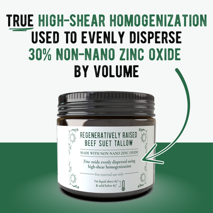 Grazly  Regenerative Tallow & Zinc Sun Balm