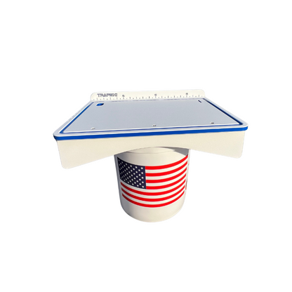 TRAPSKI Premium Single Bucket Raised 18" Fillet Table and Cutting Board