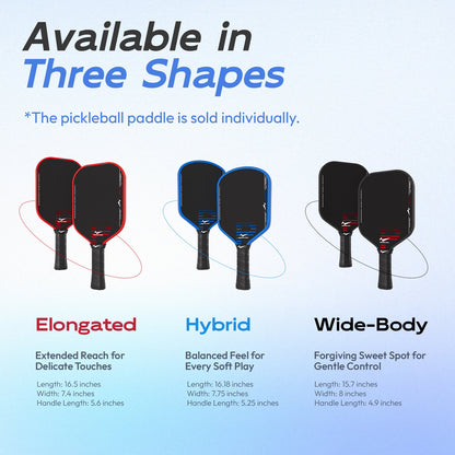 Warping Point Rhythm Pickleball Paddle - Elongated