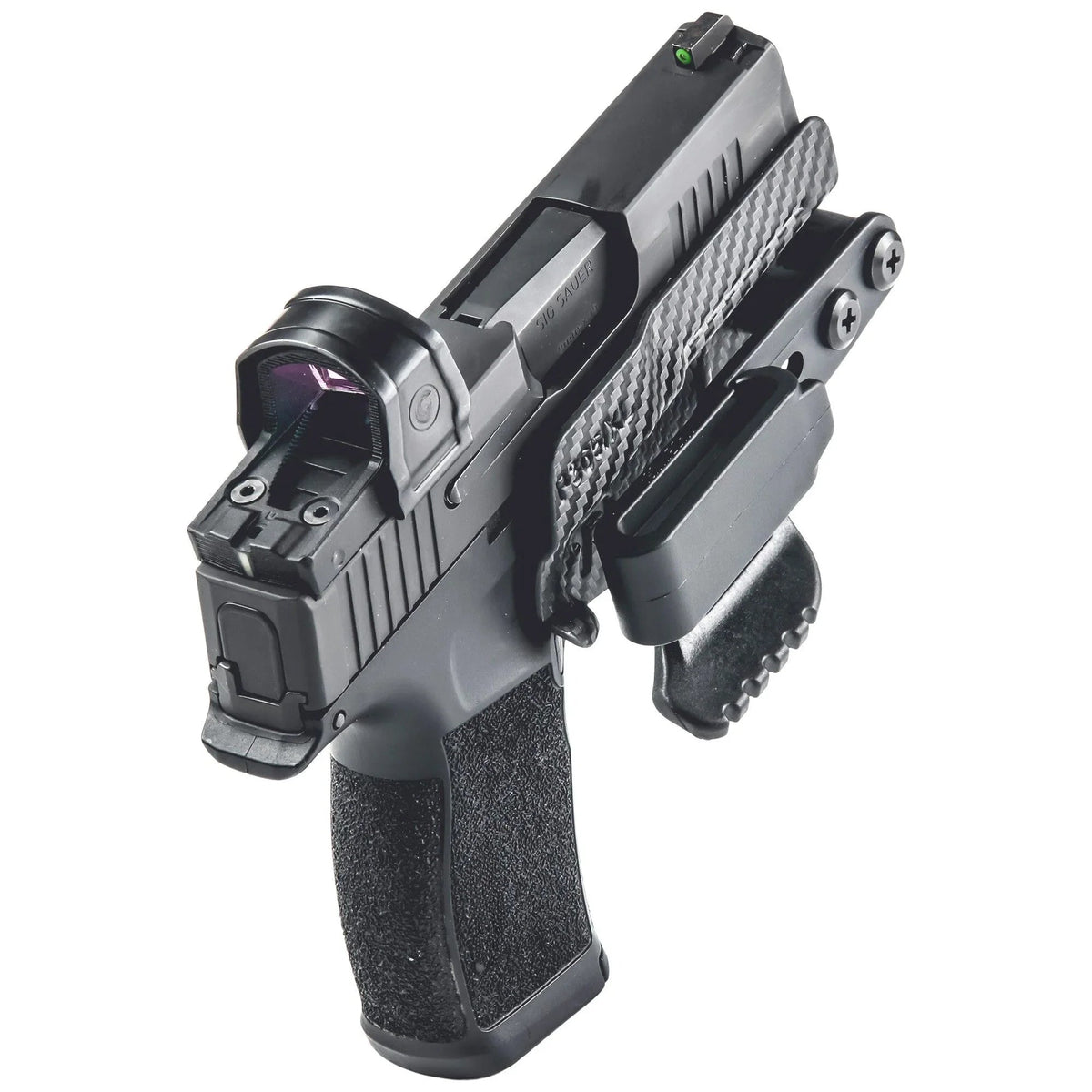 Rounded Gear Trigger Guard Holster - Fits: Glock 43X 43 48