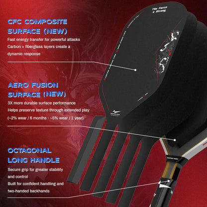Warping Point Nightblade 002 Pickleball Paddle