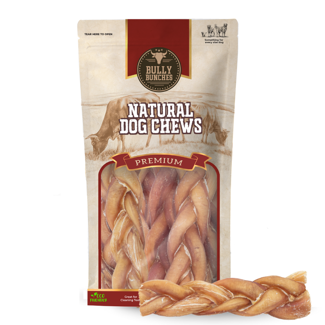 Bully Bunches - 6 Inch Thick Braided Bully Stick