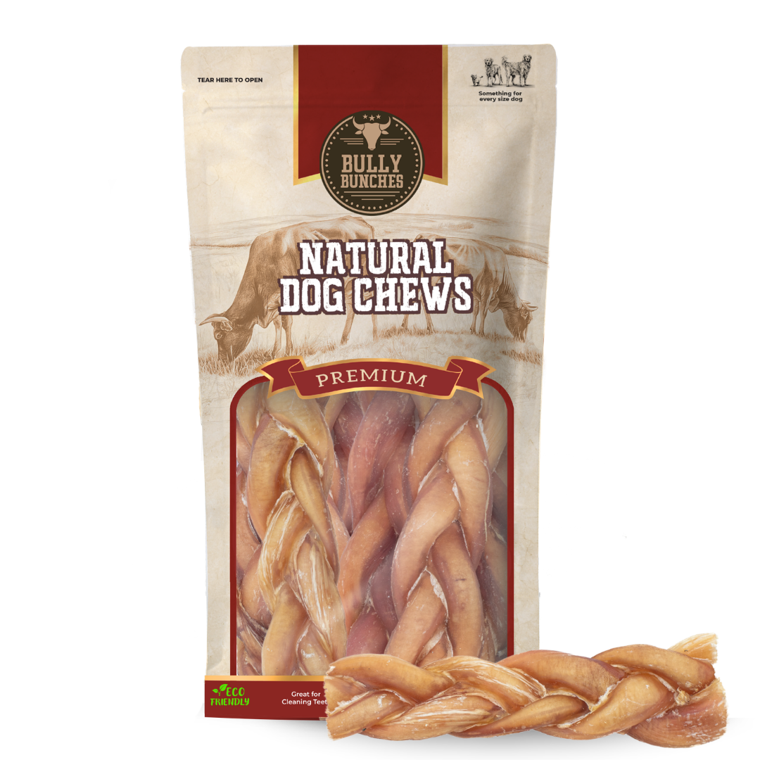 Bully Bunches - 6 Inch Thick Braided Bully Stick