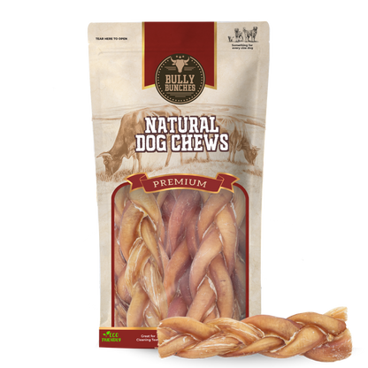 Bully Bunches - 6 Inch Thick Braided Bully Stick