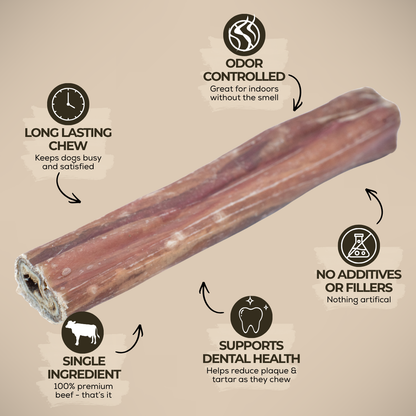 Bully Bunches - 5-6 Inch Standard Collagen Wrapped in Bully Stick