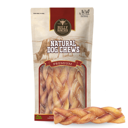 Bully Bunches - 6 Inch Jumbo Braided Bully Stick