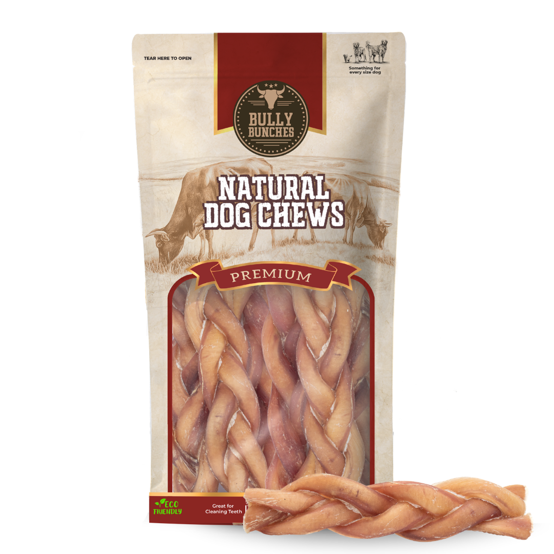 Bully Bunches - 6 Inch Standard Braided Bully Stick