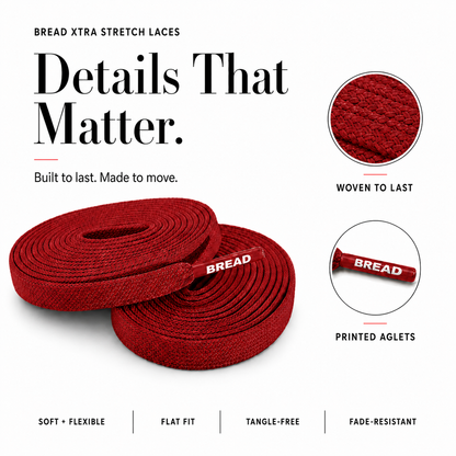 Bread Xtra Stretch Flat Bread Laces