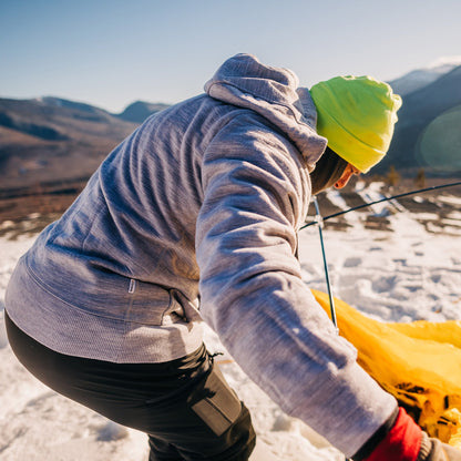 Minus33 Expedition - Men's Brushed Wool Hoodie Kodiak Fleece