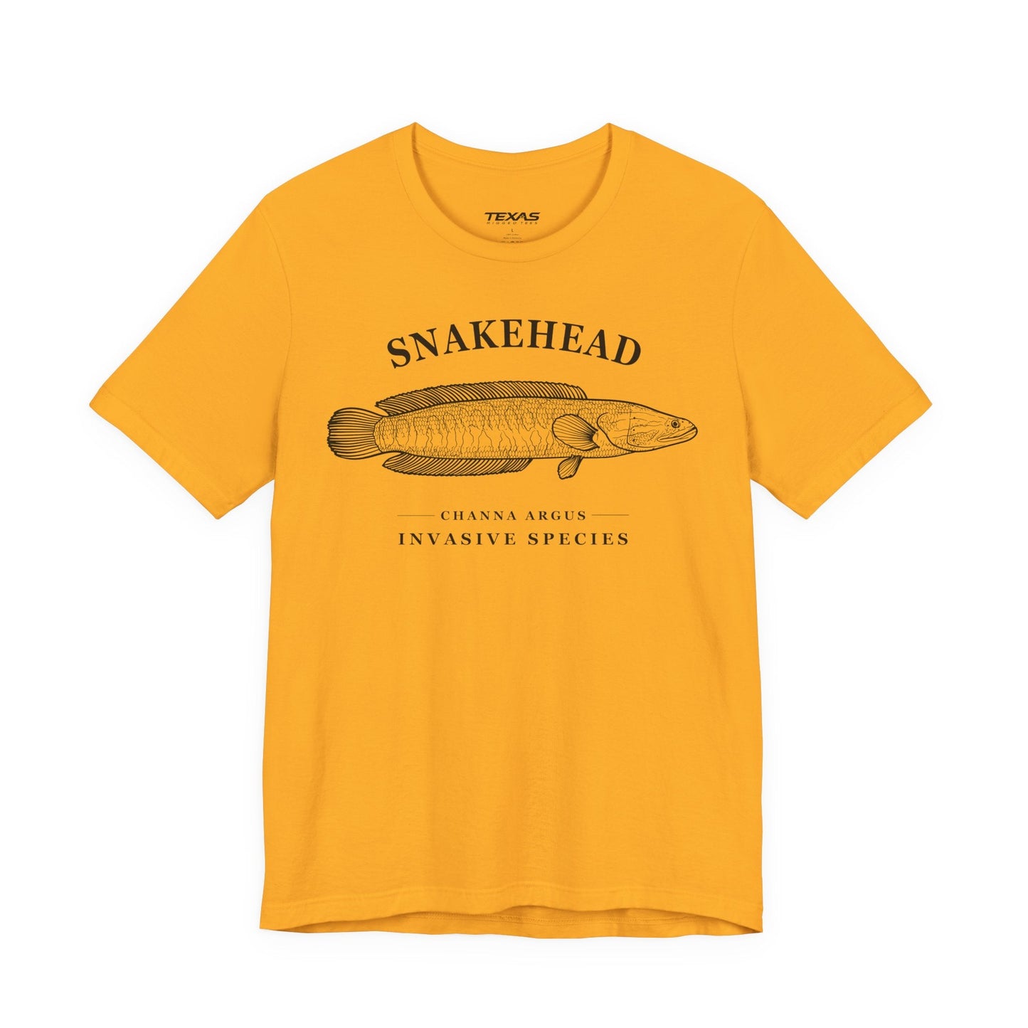 Texas Rigged Tees Snakehead — Unisex Cotton Tee