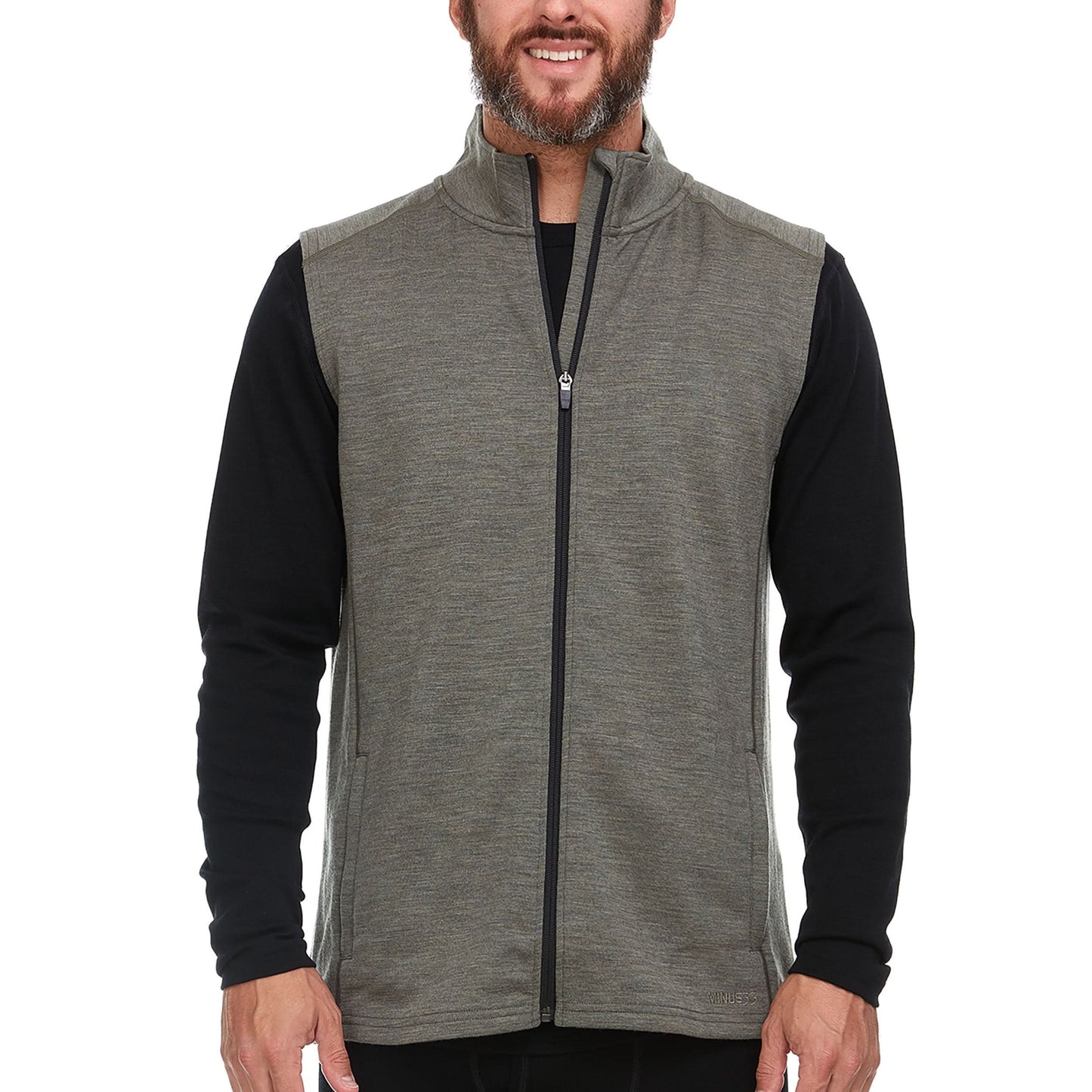 Minus33 Expedition - Men's Wool Vest Wilderness