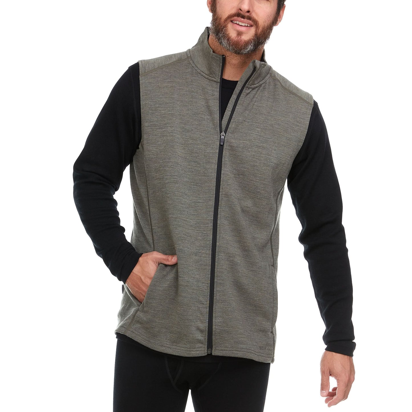 Minus33 Expedition - Men's Wool Vest Wilderness