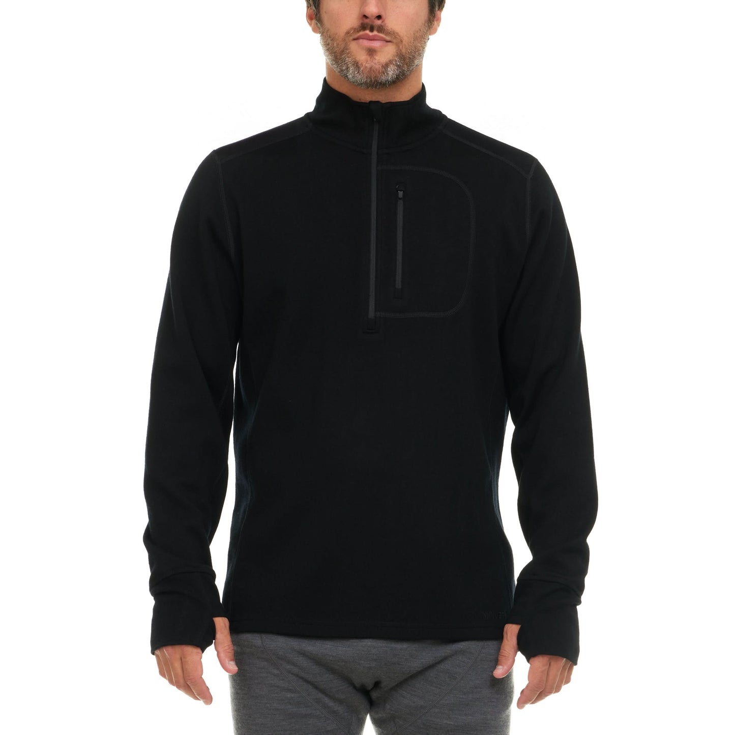Minus33 Expedition - Men's Wool 1/4 Zip Wilderness