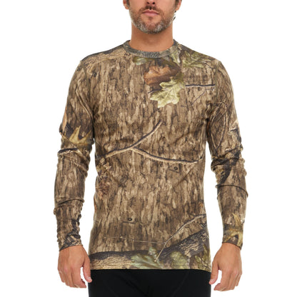 Minus33 Midweight - Chocorua Men's Crew 100% Merino Wool