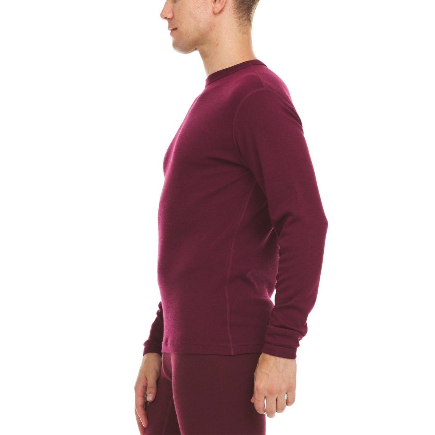 Minus33 Midweight - Chocorua Men's Crew 100% Merino Wool