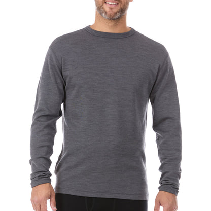 Minus33 Midweight - Chocorua Men's Crew 100% Merino Wool