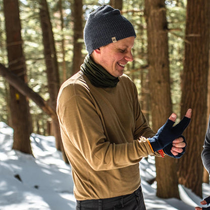 Minus33 Midweight - Chocorua Men's Crew 100% Merino Wool