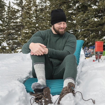 Minus33 Midweight - Chocorua Men's Crew 100% Merino Wool