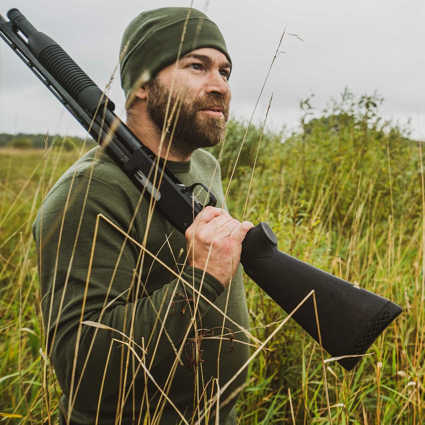 Minus33 Midweight - Chocorua Men's Crew 100% Merino Wool