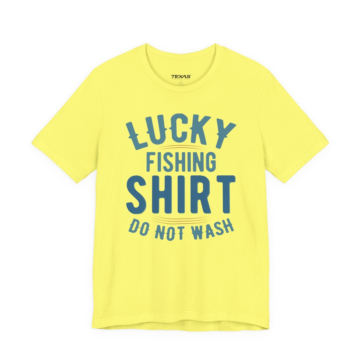 Texas Rigged Tees Lucky Fishing Shirt — Unisex Cotton Tee