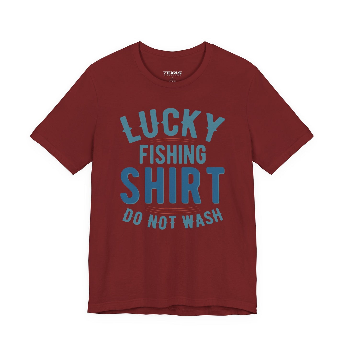 Texas Rigged Tees Lucky Fishing Shirt — Unisex Cotton Tee
