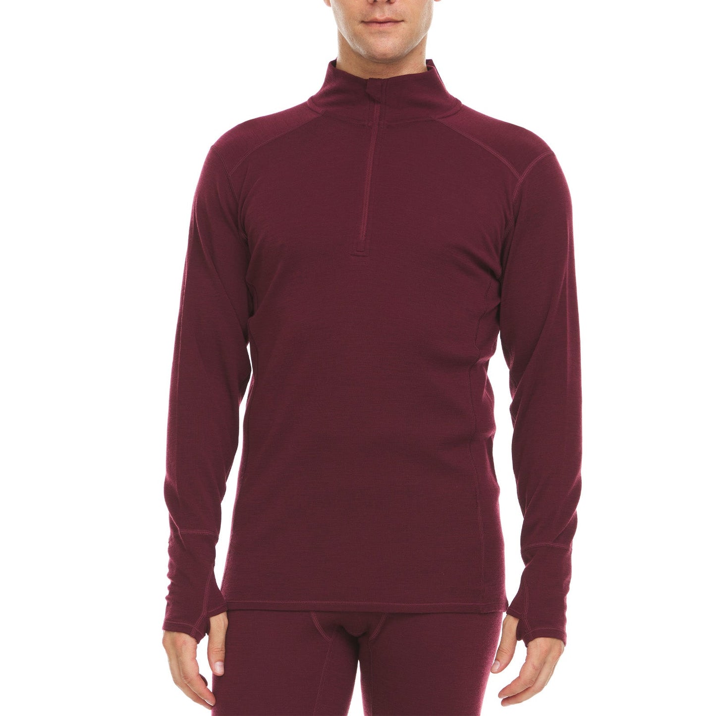 Minus33 Midweight - Isolation Men's 1/4 Zip 100% Merino Wool