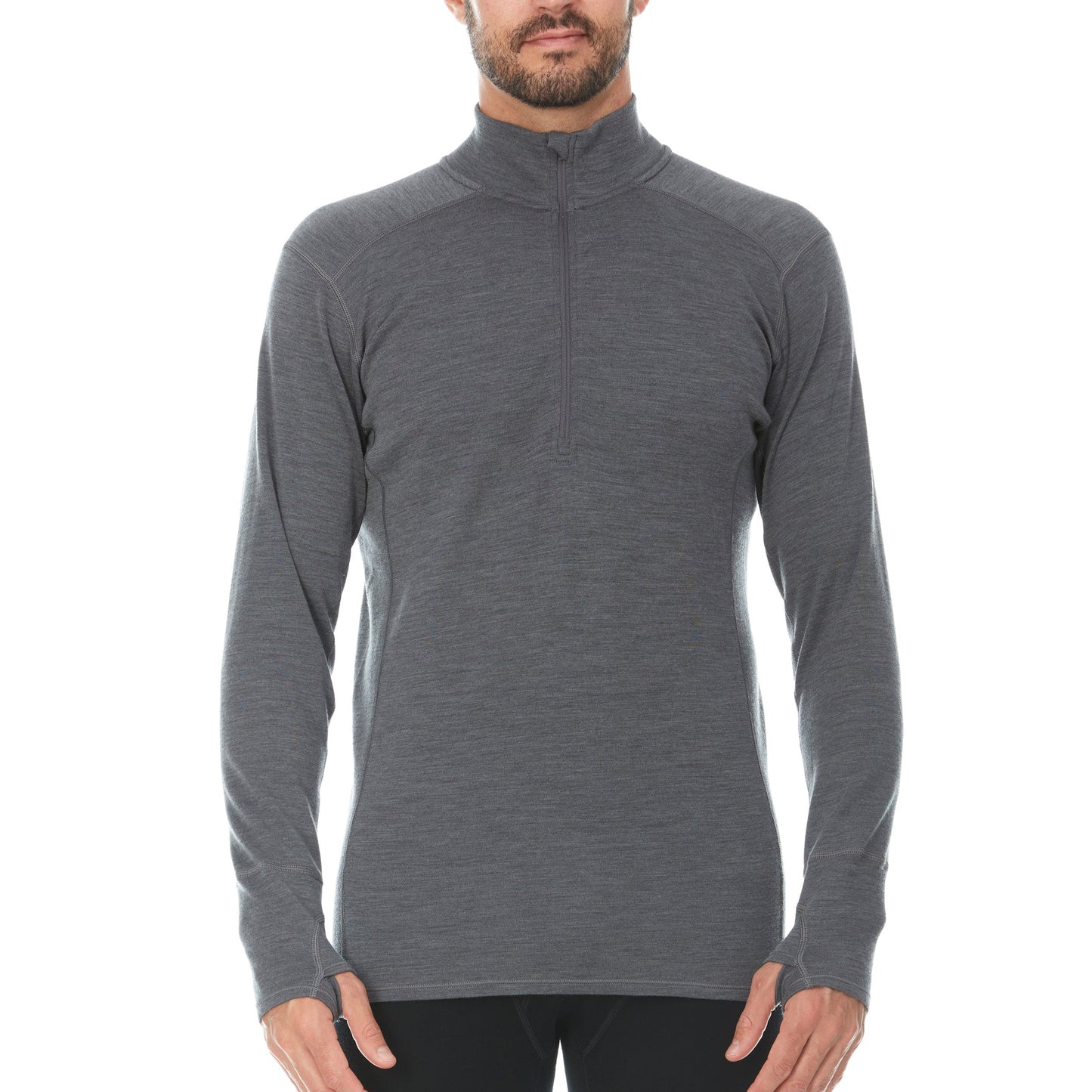 Minus33 Midweight - Isolation Men's 1/4 Zip 100% Merino Wool