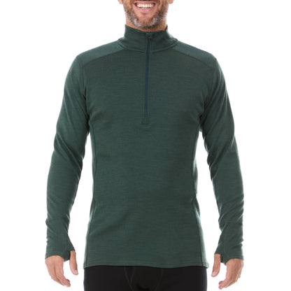 Minus33 Midweight - Isolation Men's 1/4 Zip 100% Merino Wool