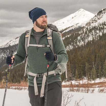 Minus33 Midweight - Isolation Men's 1/4 Zip 100% Merino Wool