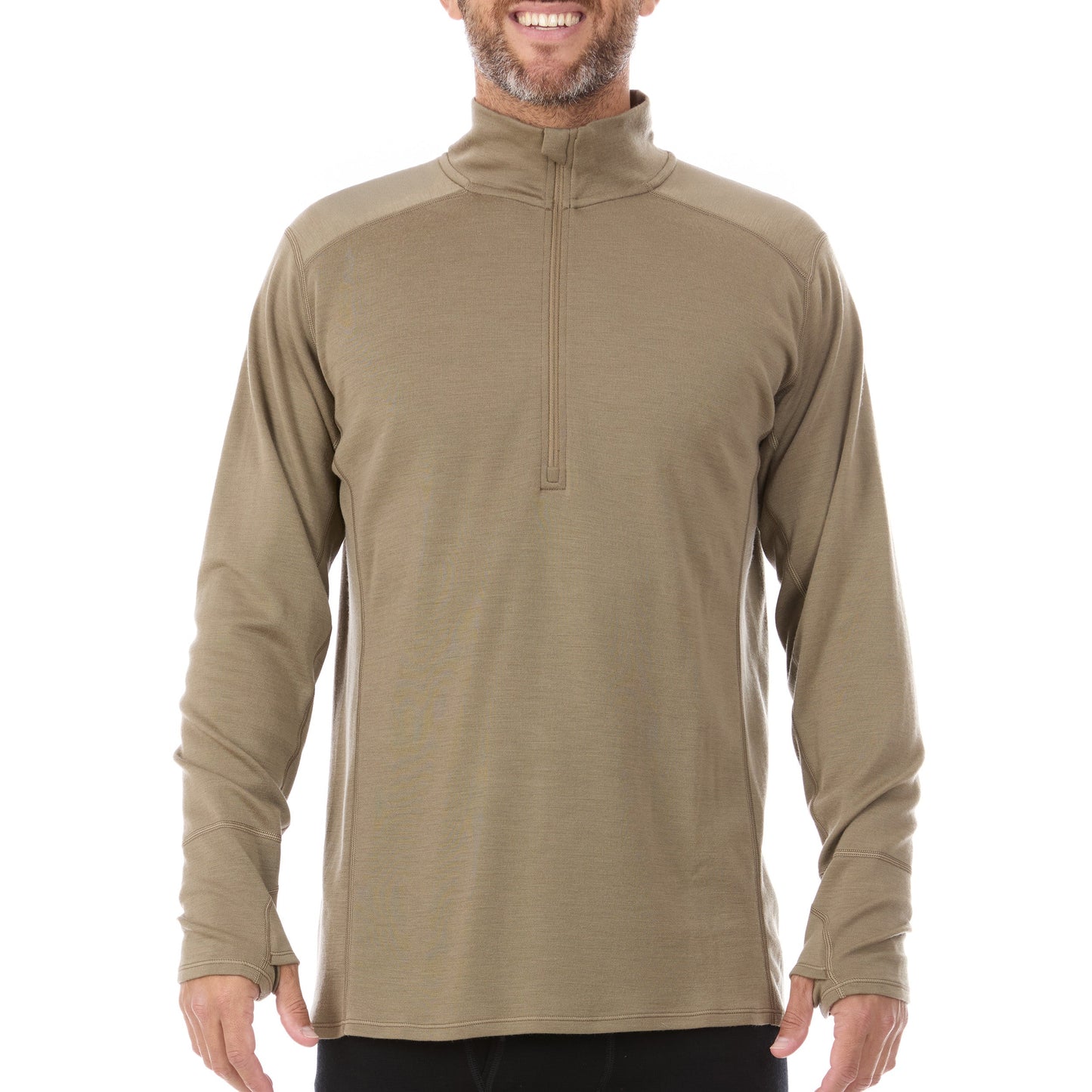 Minus33 Midweight - Isolation Men's 1/4 Zip 100% Merino Wool