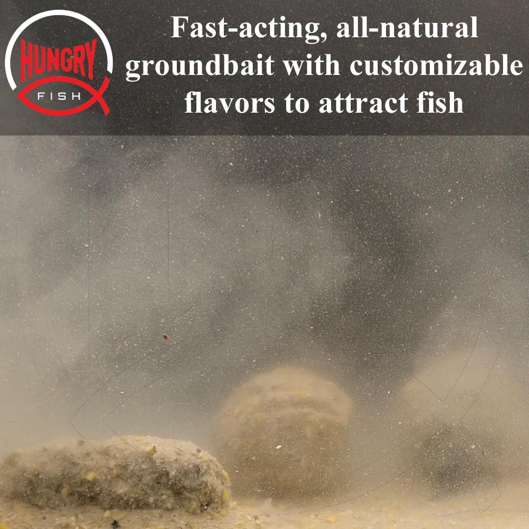 HungryFish GroundBait Mix - (Hemp) 15.9oz