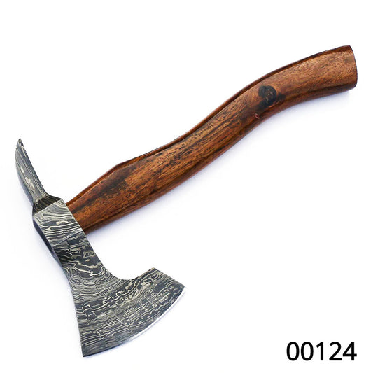 KBS Knives Damascus Steel Tomahawk 00124