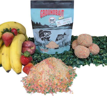 HungryFish GroundBait Mix - (Tutti Fruitti) 15.9oz