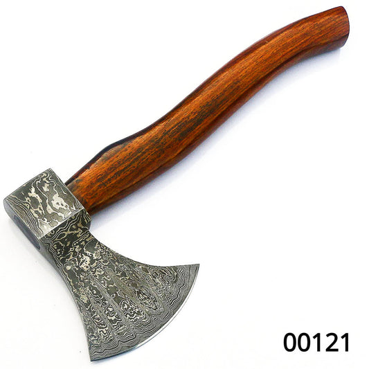 KBS Knives Damascus Steel Tomahawk 00121
