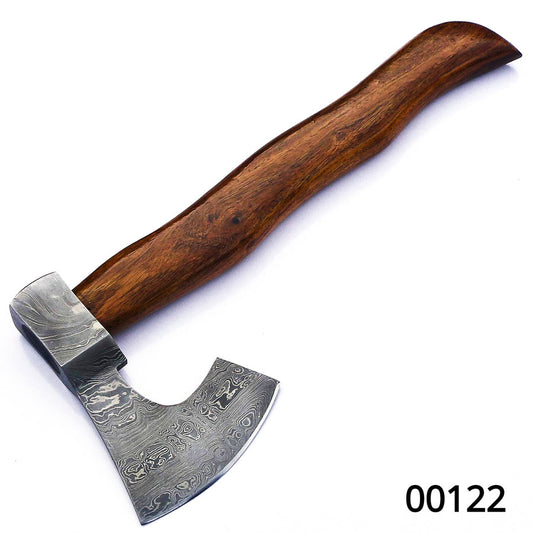 KBS Knives Damascus Steel Tomahawk