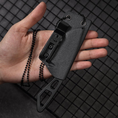 Holtzman's Gorilla Survival "THE SNAKEBITE" SURVIVAL NECK KNIFE