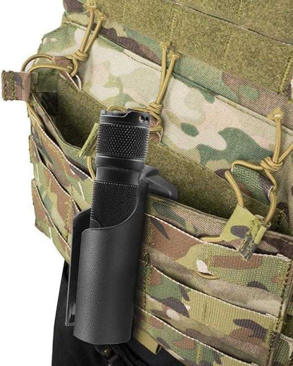 Powertac Holster-Dual Use (Molle and Duty Belt)  fits (M5 and M6) and other lights with the same diameter.