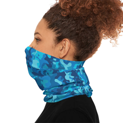 Texas Rigged Tees Water Camo — Unisex Neck Gaiter (SPF 50+)