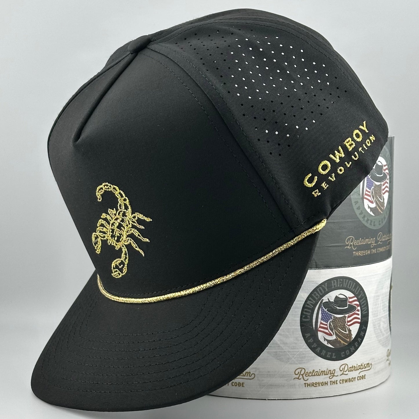 Cowboy Revolution "Golden Scorpion" Performance Rope Hat
