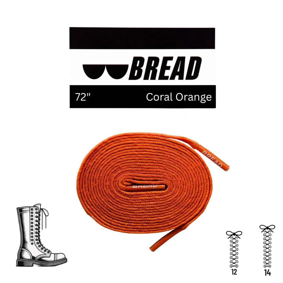 Lace Bread  Coral Orange