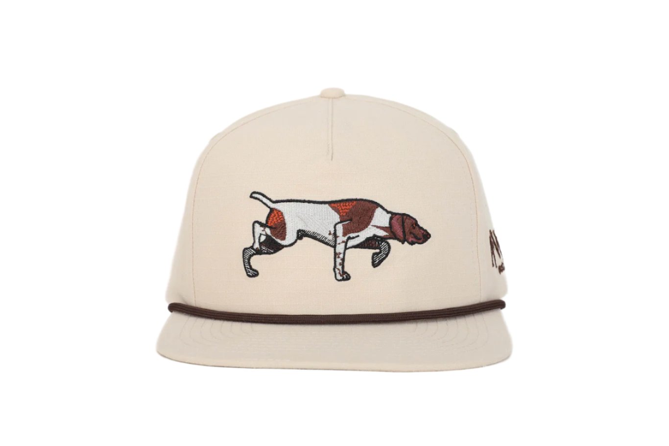 American Flyway Waterfowl Light Khaki Pointer Ripstop Rope Hat