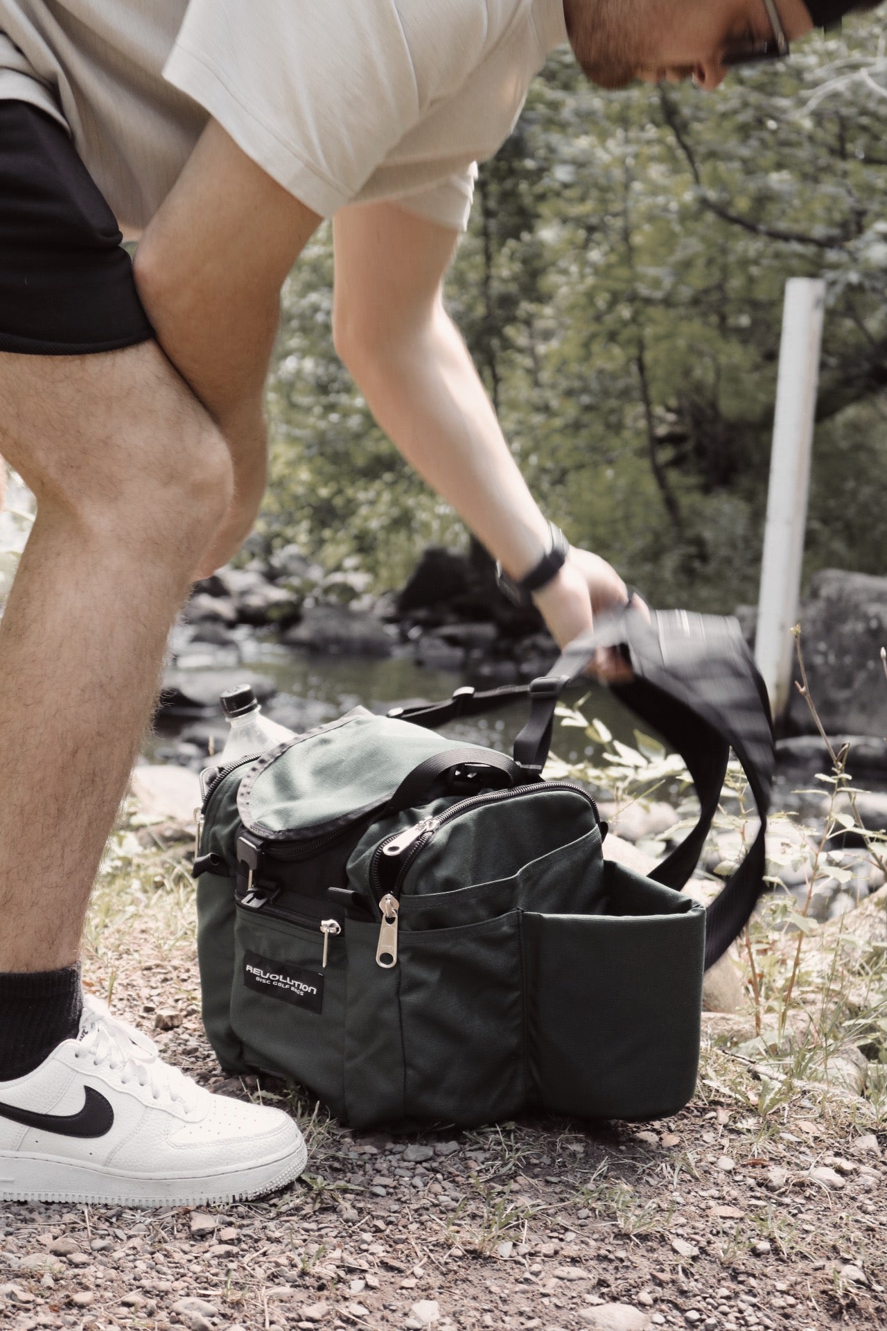 Gotta Go Gotta Throw Revolution Mini Deluxe V3 Disc Golf Bag - Lapis