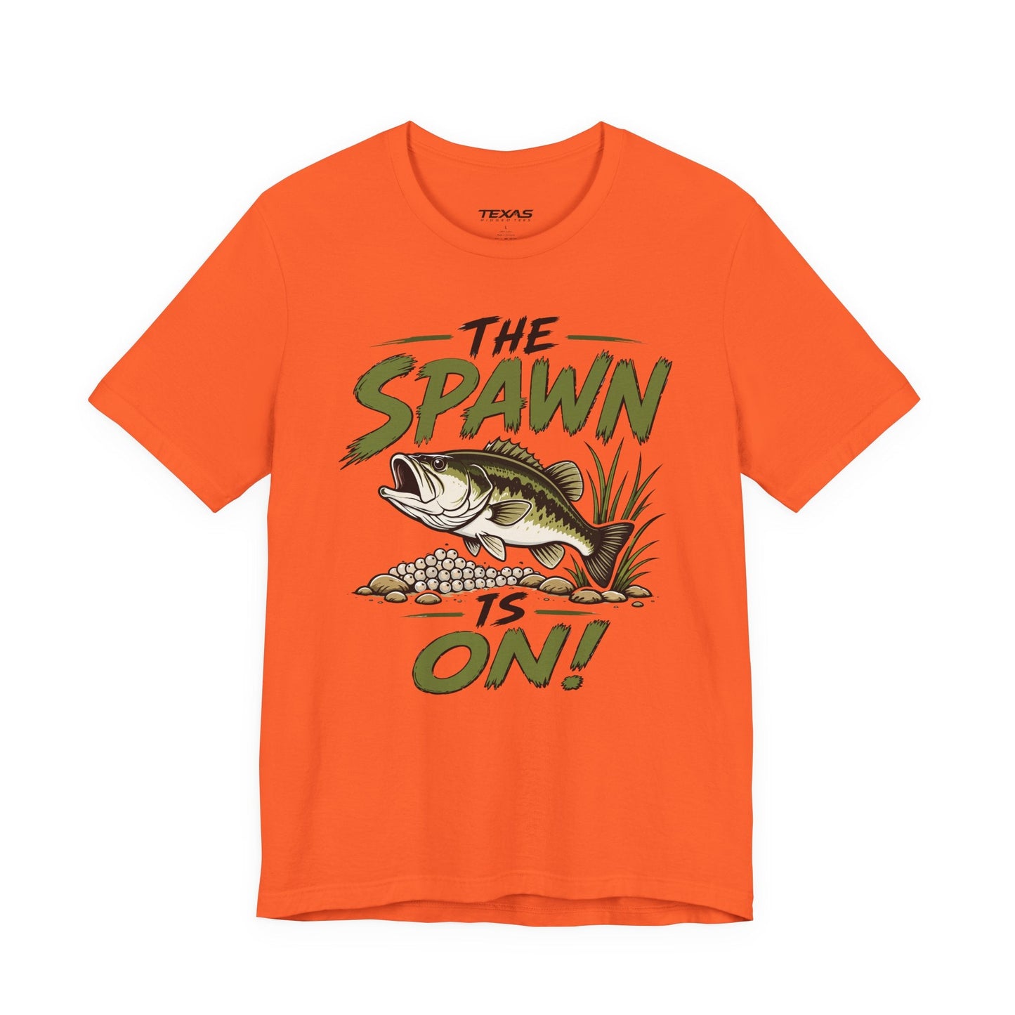 Texas Rigged Tees The Spawn Is On! — Unisex Cotton Tee