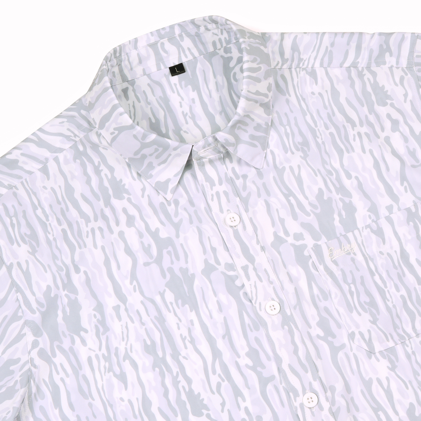 Embry Outdoors Performance Button Up - White Ranch